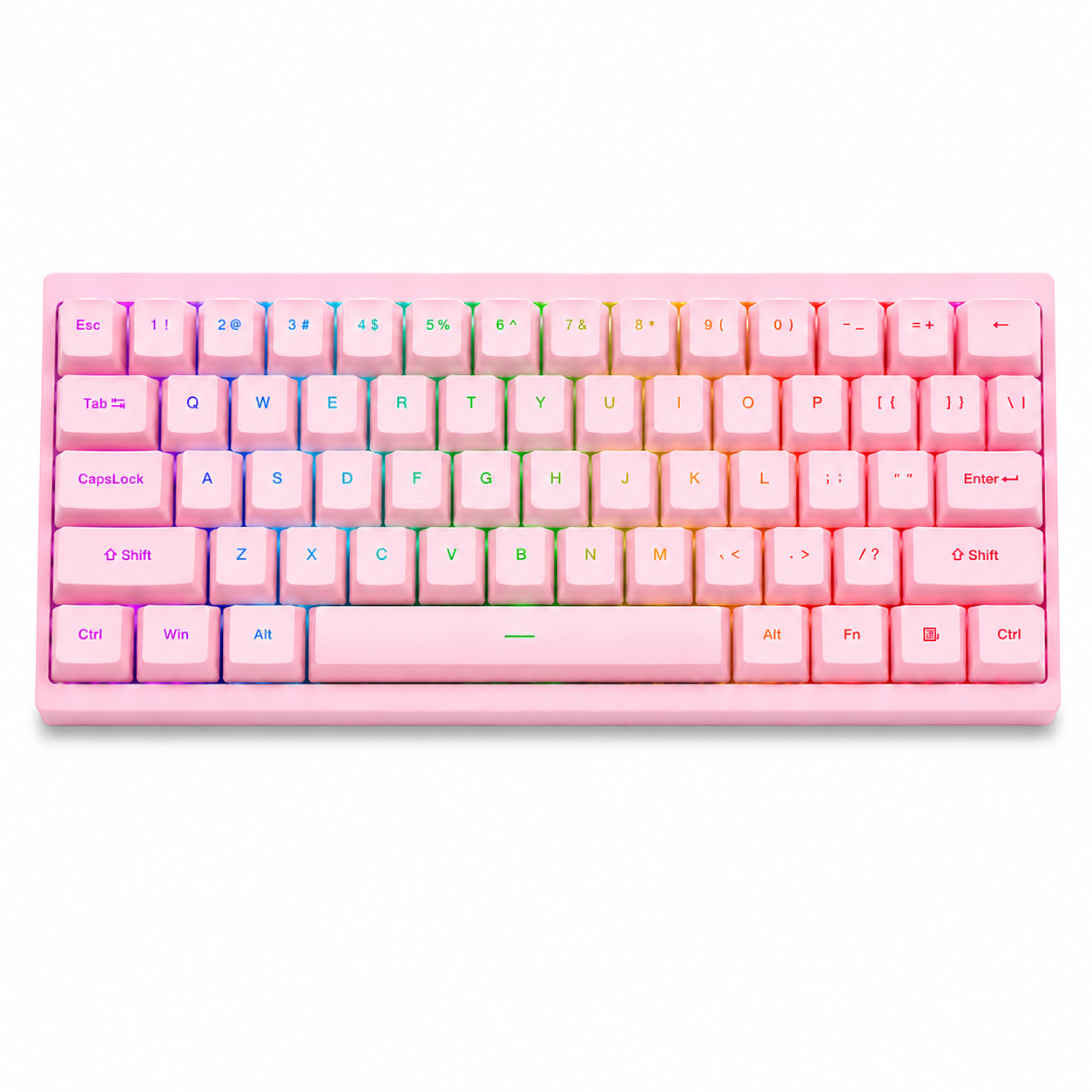 Teclado Gamer AULA HERO 68HE RGB | Hall Effect | Rapid Trigger | Alta Performance