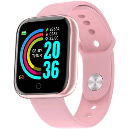 Smartwatch D20 Bluetooth com Monitor Cardíaco, Sono e Notificações | Android e iPhone