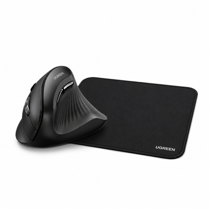 Mouse Vertical Ergonômico Ugreen Wireless Bluetooth Recarregável | 4000 DPI