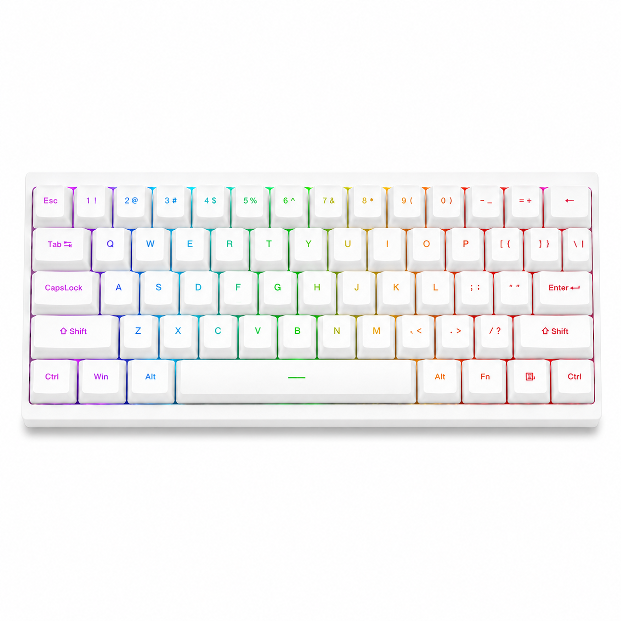 Teclado Gamer AULA HERO 68HE RGB | Hall Effect | Rapid Trigger | Alta Performance