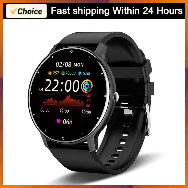 Smartwatch LIGE Bluetooth com Chamadas | Monitor Cardíaco | Android e iPhone