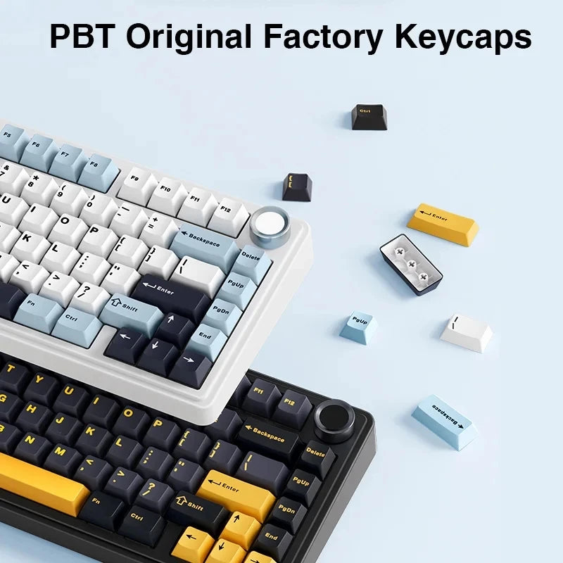 Teclado Mecânico Gamer AULA F75 RGB Wireless | Bluetooth | Hot Swap | Layout 75%