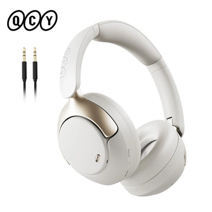 Headphone Bluetooth QCY H3 Pro ANC Hi-Res Audio | Cancelamento de Ruído | Até 55 Horas de Bateria