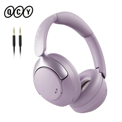 Headphone Bluetooth QCY H3 Pro ANC Hi-Res Audio | Cancelamento de Ruído | Até 55 Horas de Bateria