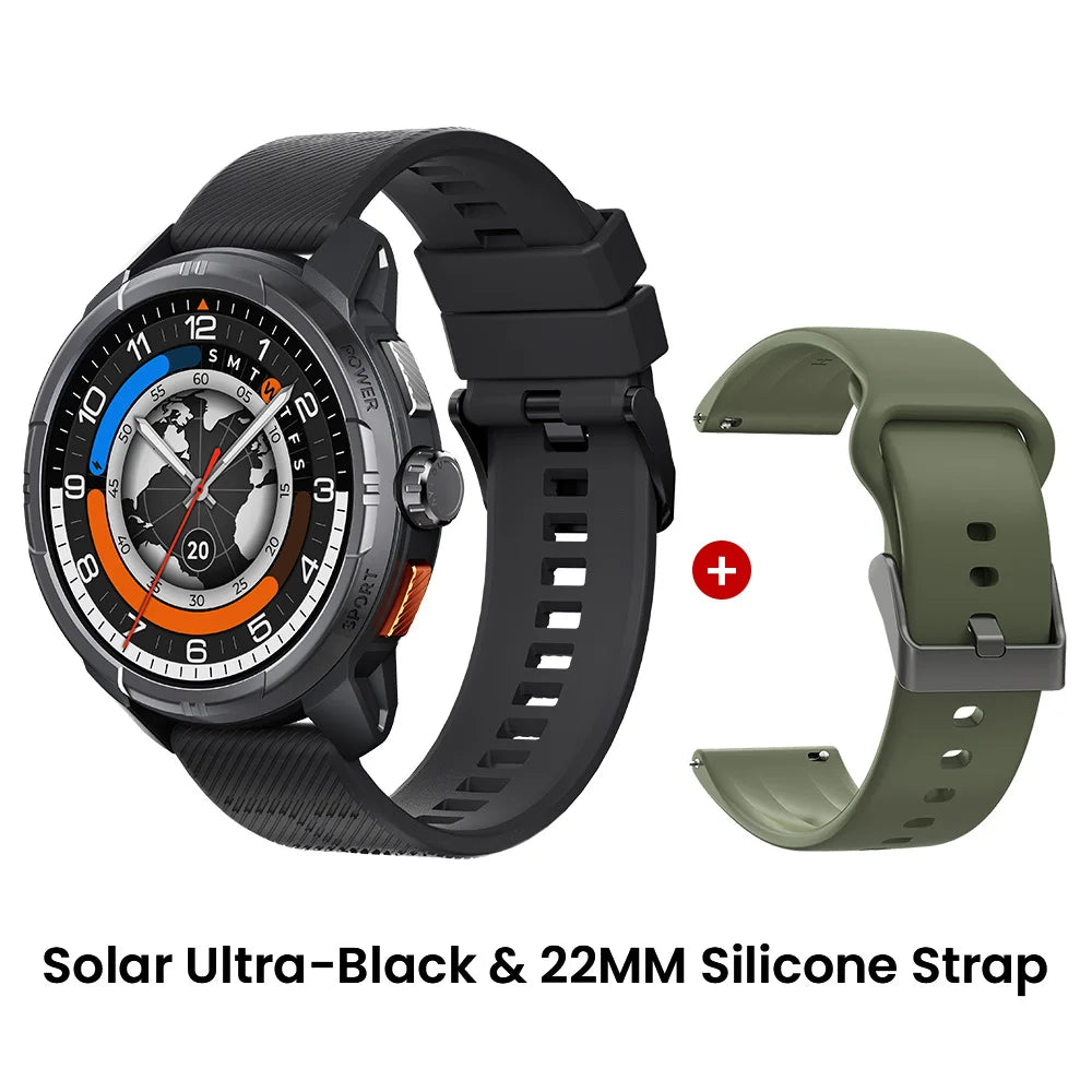 Smartwatch Haylou Solar Ultra GPS AMOLED 1.6" | Chamadas Bluetooth | Android e iPhone