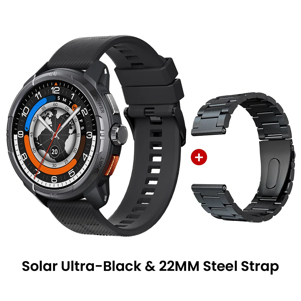 Smartwatch Haylou Solar Ultra GPS AMOLED 1.6" | Chamadas Bluetooth | Android e iPhone