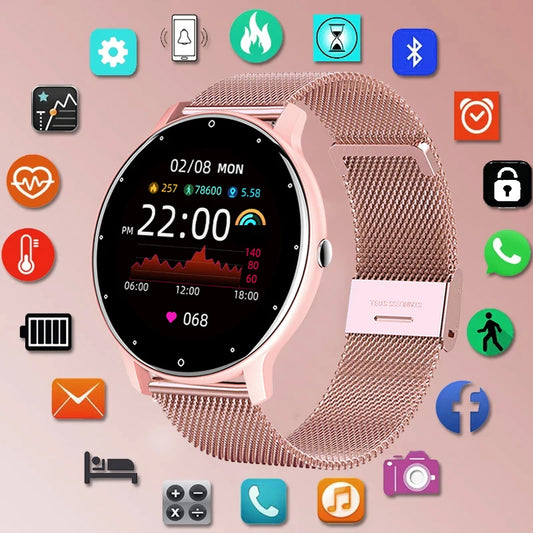 Smartwatch LIGE Bluetooth com Chamadas | Monitor Cardíaco | Android e iPhone