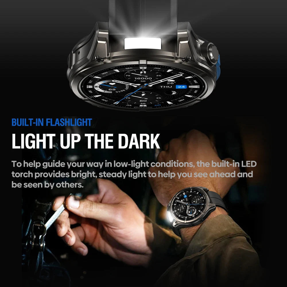 Smartwatch Zeblaze VIBE 8 AMOLED 1.43" | Chamadas Bluetooth | Lanterna Integrada