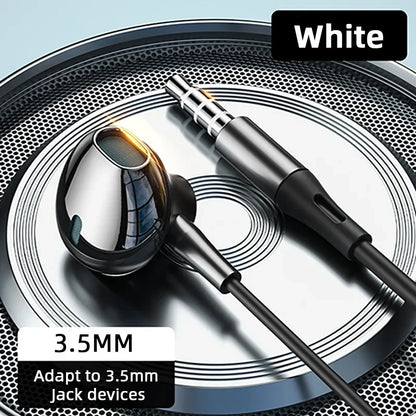 Fone de Ouvido USB-C Hi-Fi com Microfone e Controle de Volume para Android, Tablet e Notebook
