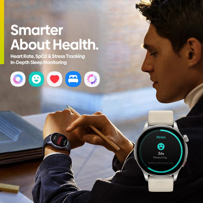 Smartwatch Zeblaze Btalk 3 GPS AMOLED 1.43" | Chamadas Bluetooth | Android e iPhone