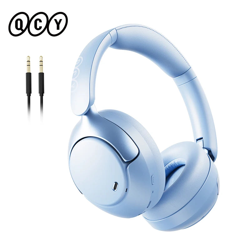 Headphone Bluetooth QCY H3 Pro ANC Hi-Res Audio | Cancelamento de Ruído | Até 55 Horas de Bateria