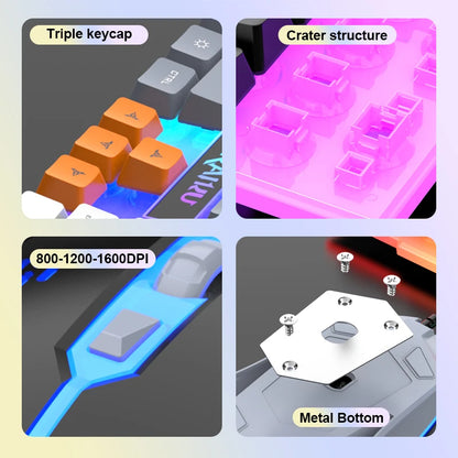 Teclado Gamer RAIKU T26 RGB USB ABNT2 | Iluminação LED | Layout Brasileiro