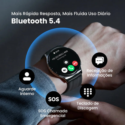 Smartwatch Haylou Solar Lite 2 AMOLED | Bluetooth | Android e iPhone