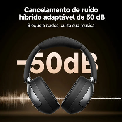 Headphone Bluetooth QCY H3 Pro ANC Hi-Res Audio | Cancelamento de Ruído | Até 55 Horas de Bateria