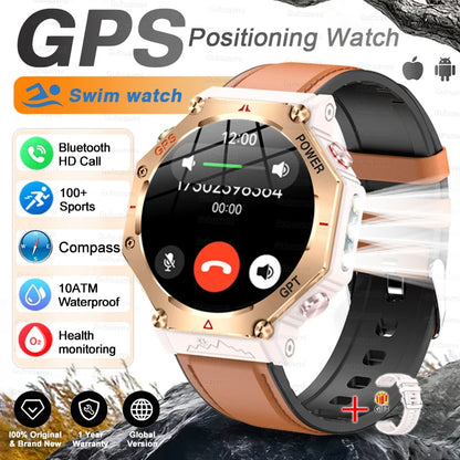 Smartwatch T-Rex 3 Ultra GPS AMOLED 10ATM | Chamadas Bluetooth | Militar Premium