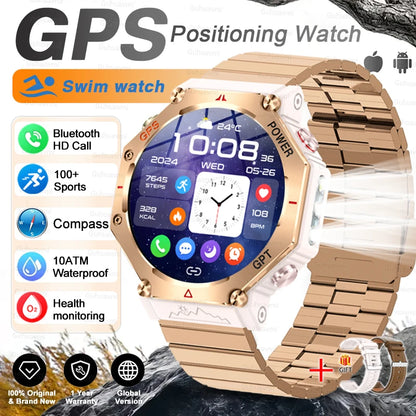 Smartwatch T-Rex 3 Ultra GPS AMOLED 10ATM | Chamadas Bluetooth | Militar Premium