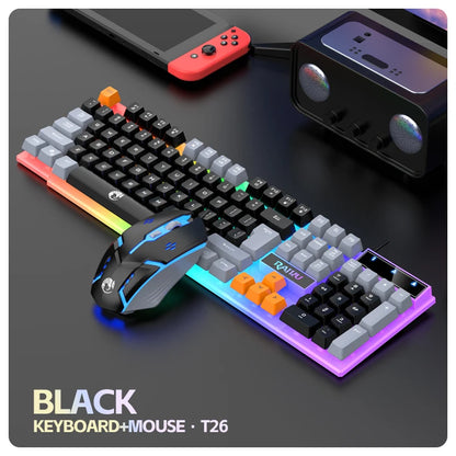 Teclado Gamer RAIKU T26 RGB USB ABNT2 | Iluminação LED | Layout Brasileiro