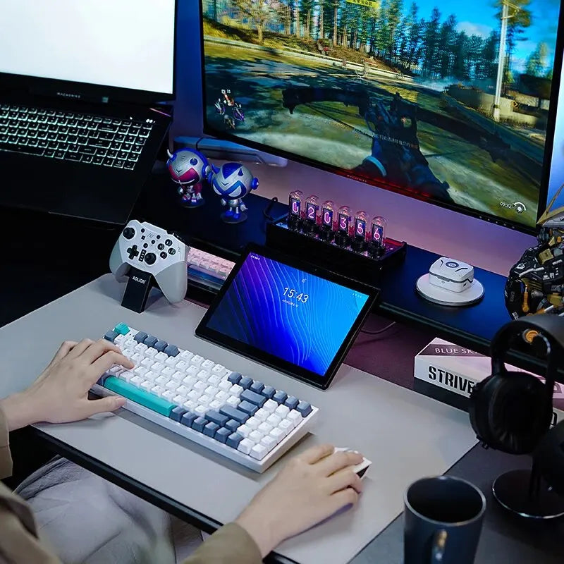 Teclado Mecânico Gamer Machenike K500 RGB | Hot Swap | Layout 94 Teclas