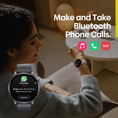 Smartwatch Zeblaze Btalk 3 GPS AMOLED 1.43" | Chamadas Bluetooth | Android e iPhone