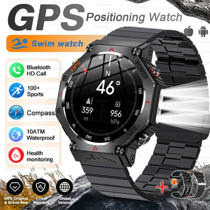 Smartwatch T-Rex 3 Ultra GPS AMOLED 10ATM | Chamadas Bluetooth | Militar Premium