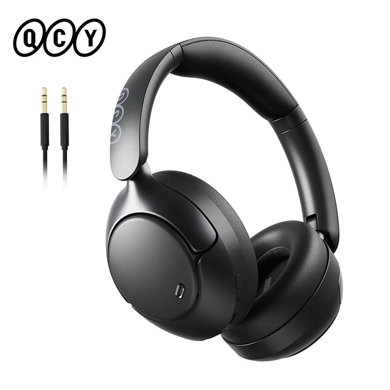 Headphone Bluetooth QCY H3 Pro ANC Hi-Res Audio | Cancelamento de Ruído | Até 55 Horas de Bateria