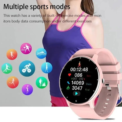 Smartwatch LIGE Bluetooth com Chamadas | Monitor Cardíaco | Android e iPhone